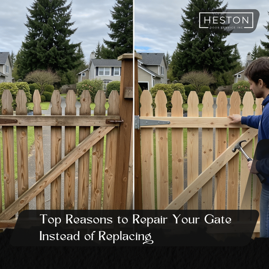Repair Your Gate Instead of Replacing