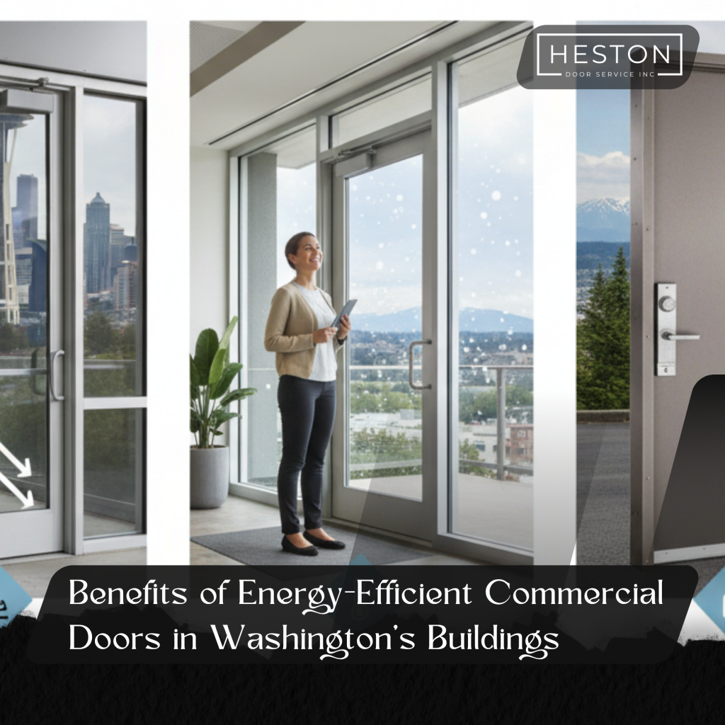 Benefits of Energy Efficient Commercial Doors in Washington’s Buildings