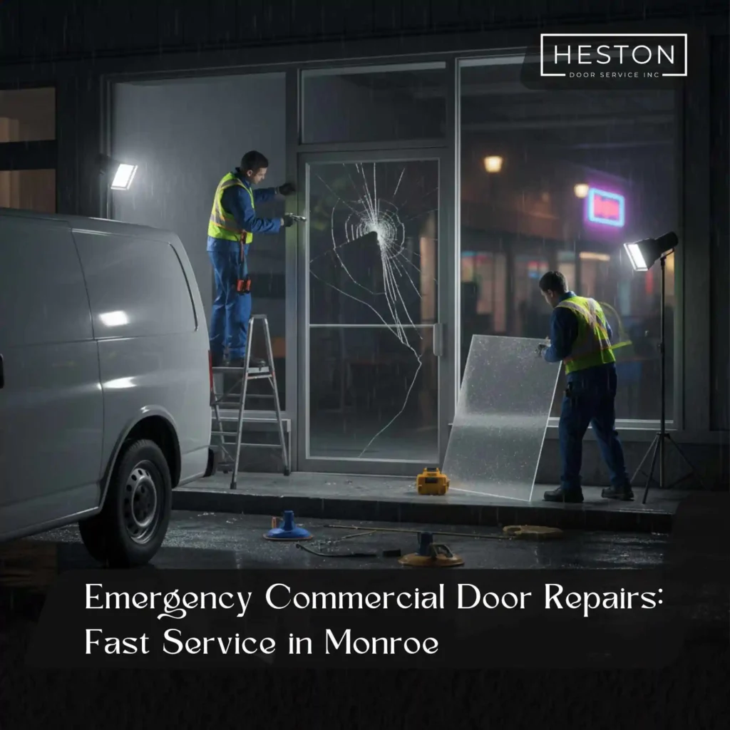 Emergency Commercial Door Repairs Fast Service in Monroe