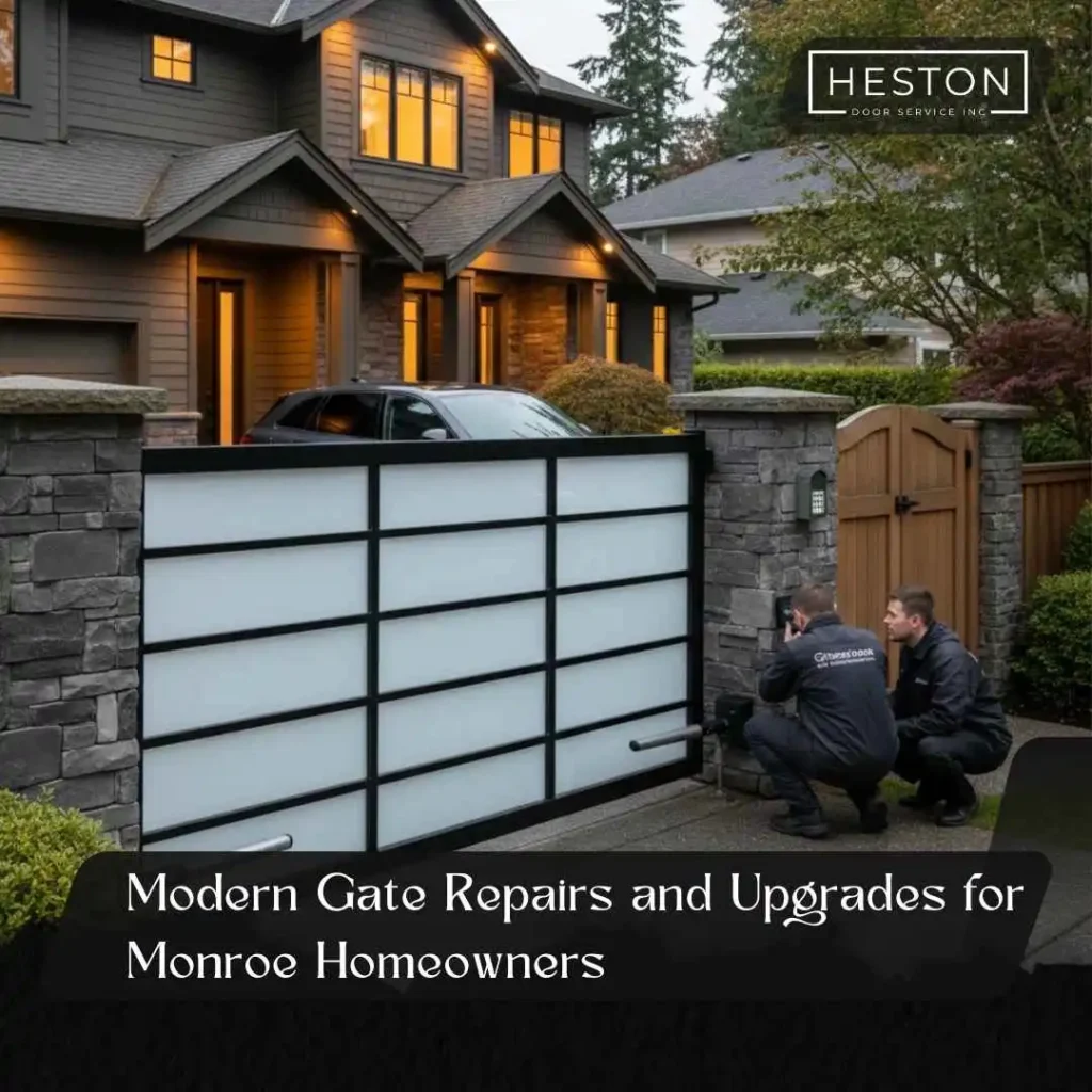 Modern Gate Repairs and Upgrades for Monroe Homeowners