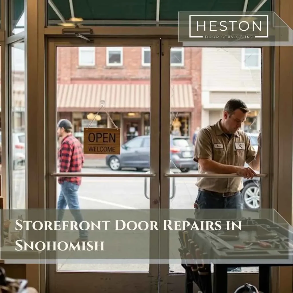 Storefront Door Repairs in Snohomish