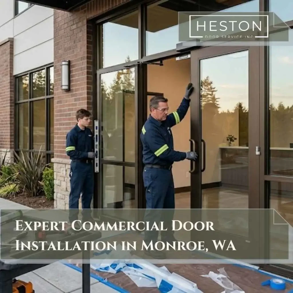 Expert Commercial Door Installation in Monroe, WA