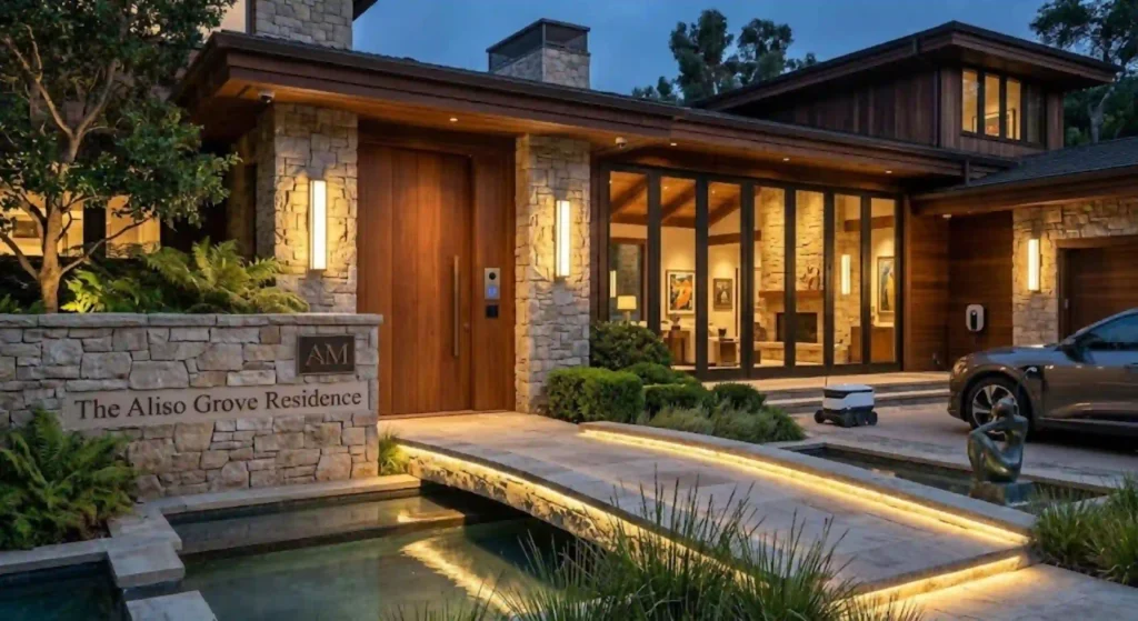 Residential access control system installed at a private Monroe property