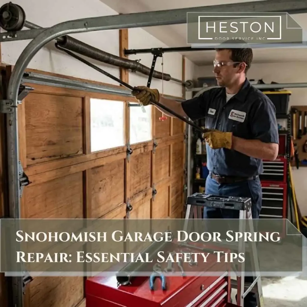 Snohomish Garage Door Spring Repair Essential Safety Tips
