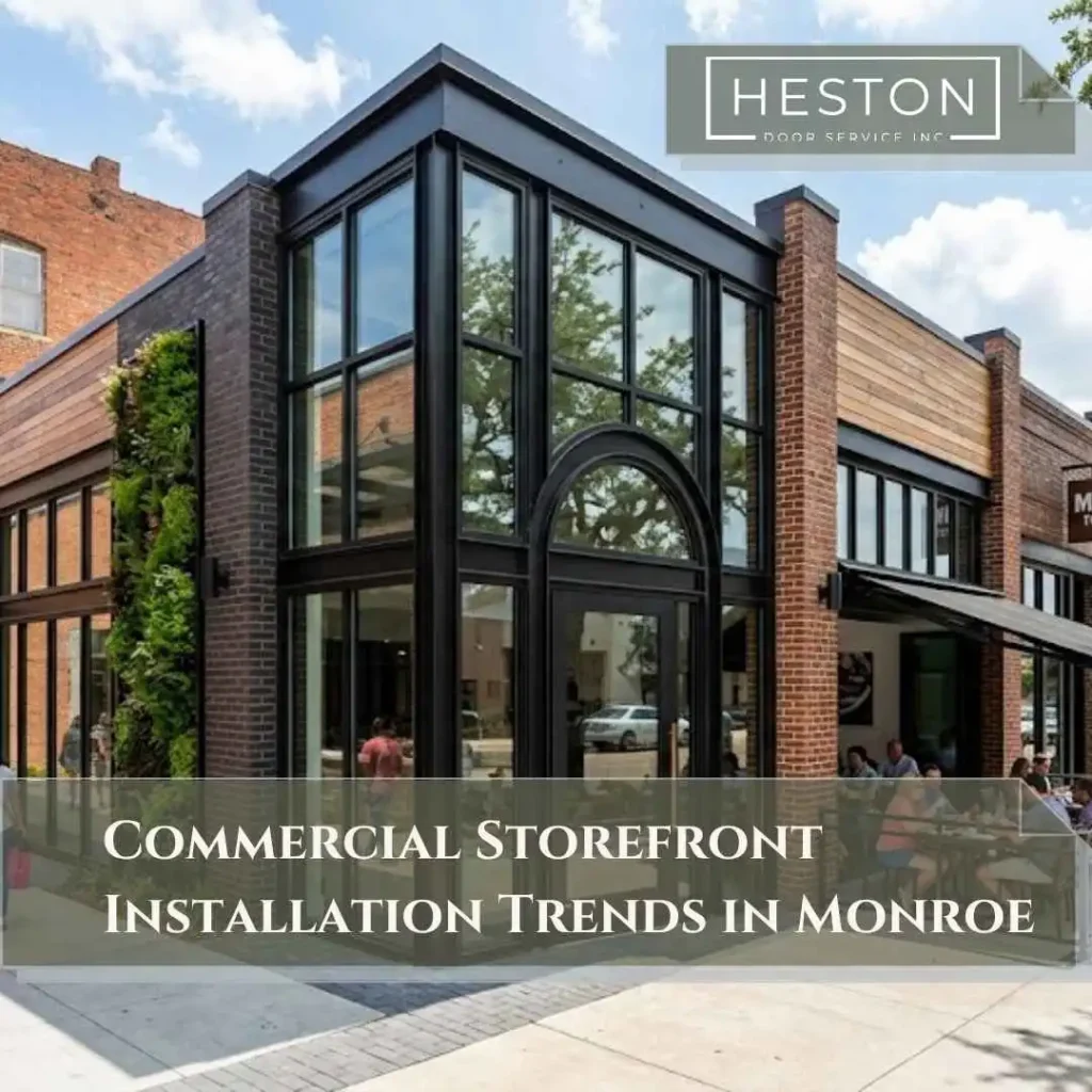 Commercial Storefront Installation Trends in Monroe